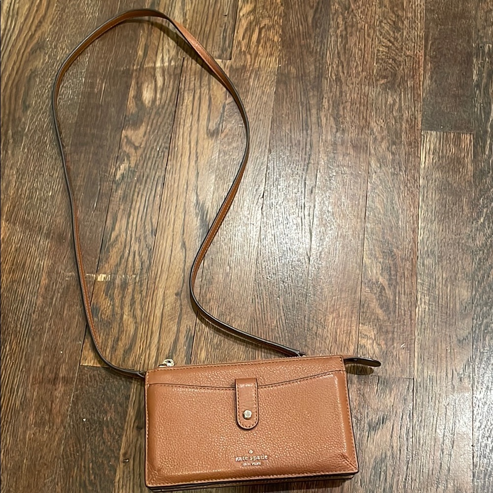 Kate Spade Brown Leather Crossbody Bag